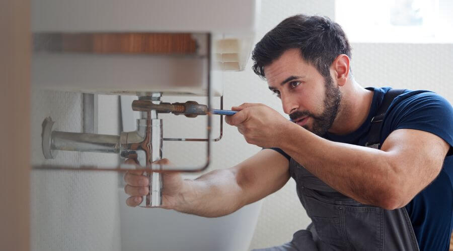 Tankless water heater installation in Leopold, IN